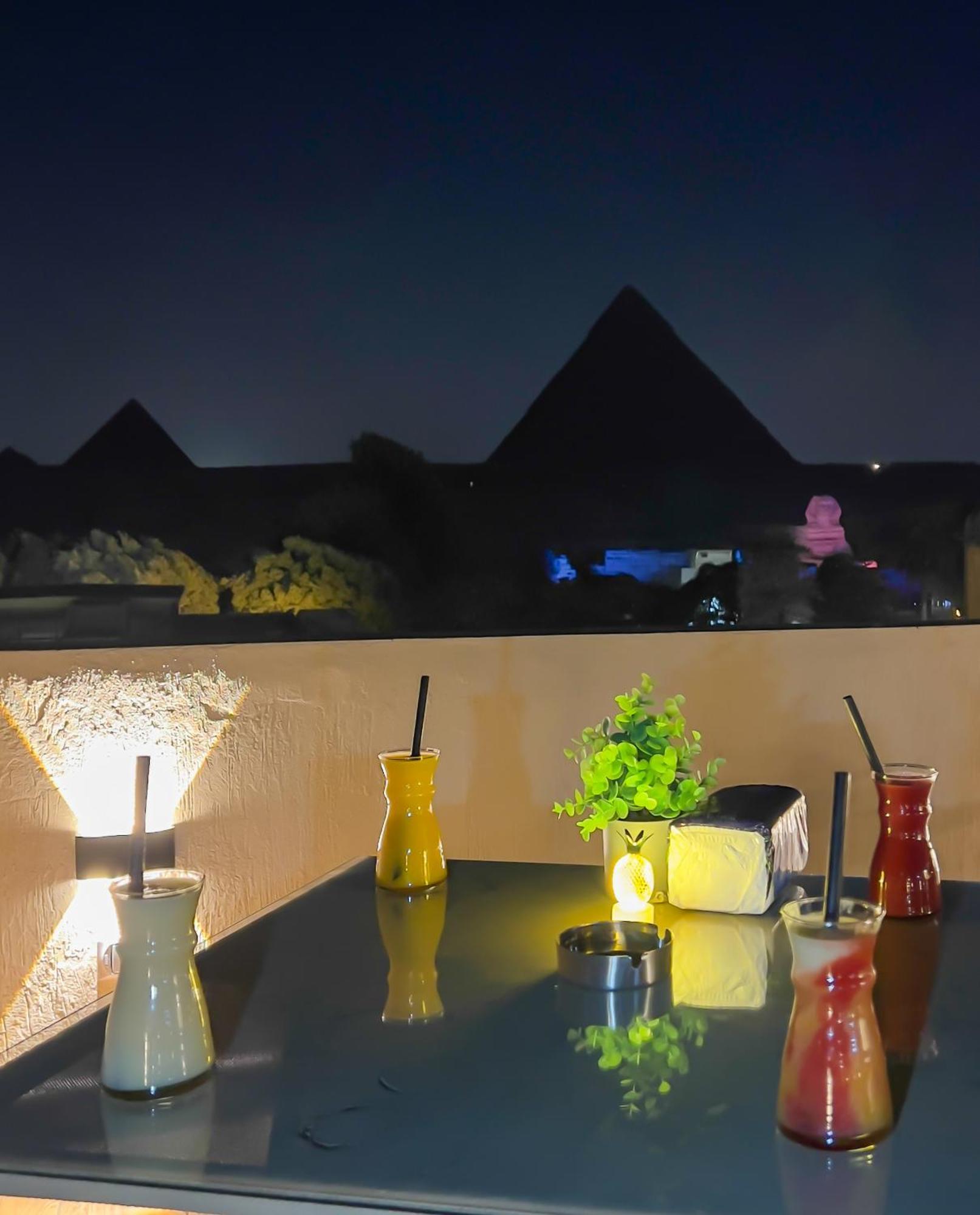 Pyramids Vista Inn Kafret el-Gabal Exterior foto