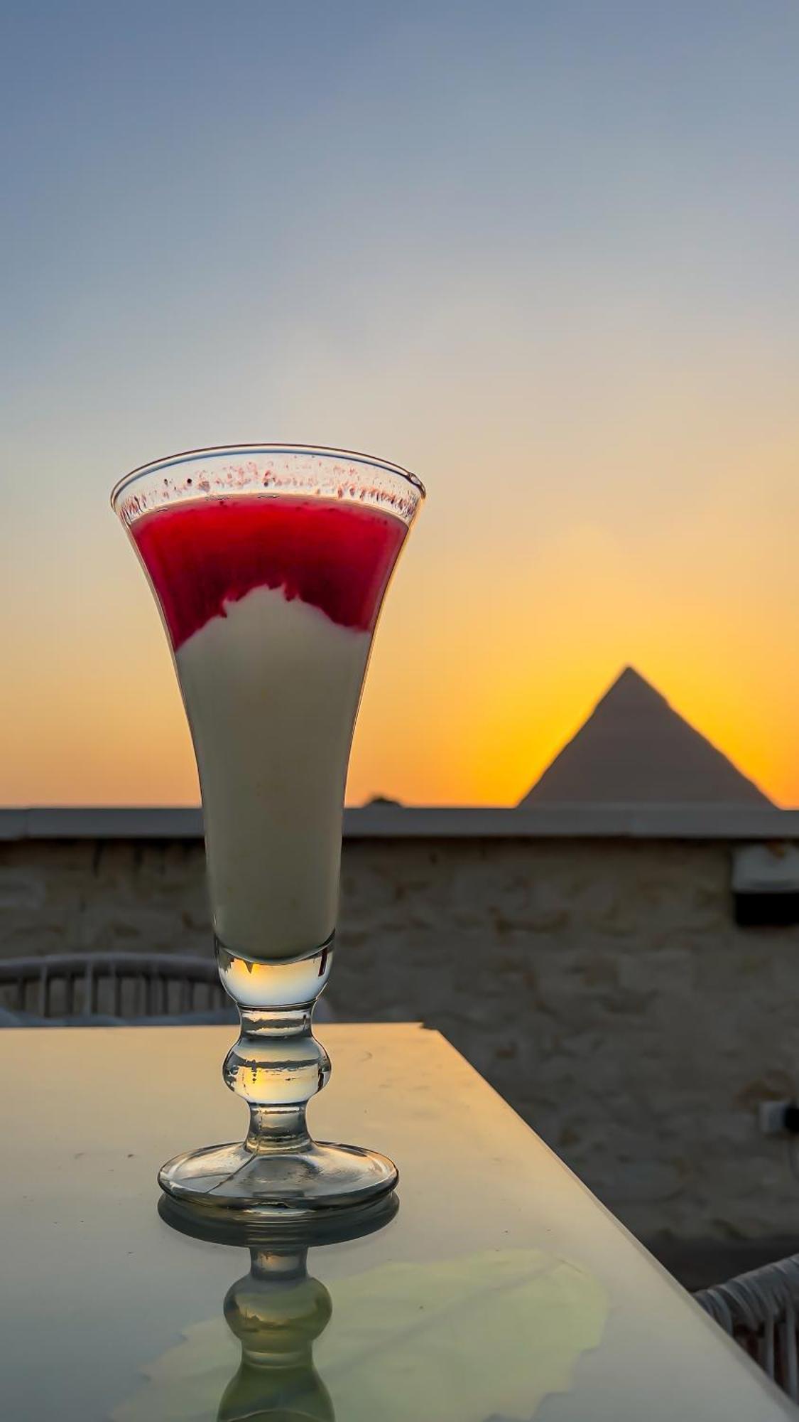 Pyramids Vista Inn Kafret el-Gabal Exterior foto