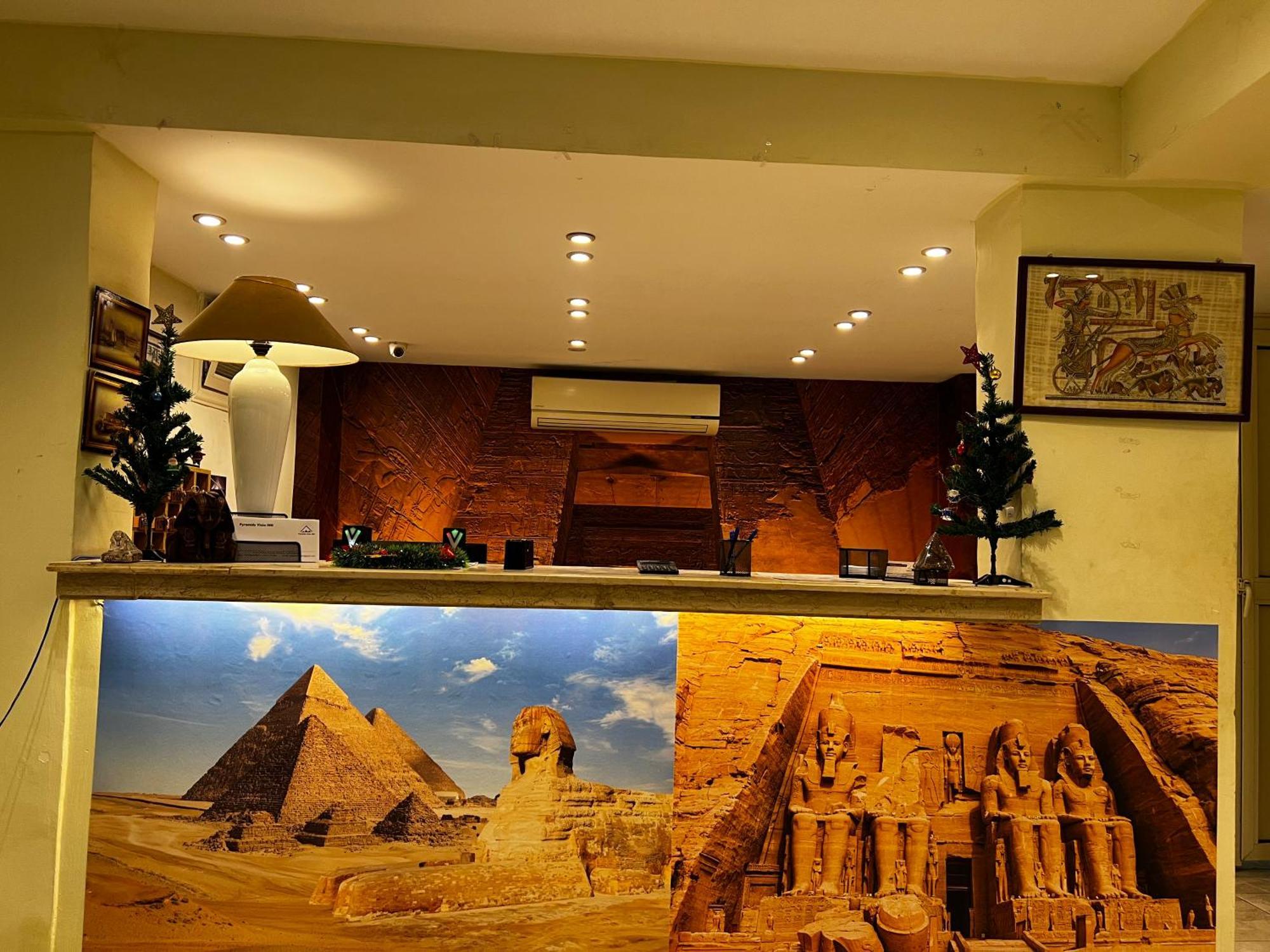 Pyramids Vista Inn Kafret el-Gabal Exterior foto